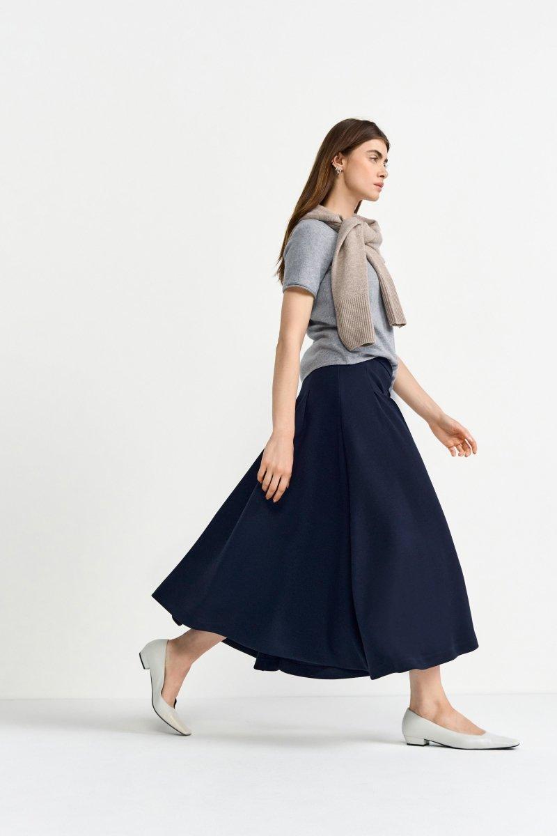 Jerseyrock mit Kellerfalten-Rich & Royal