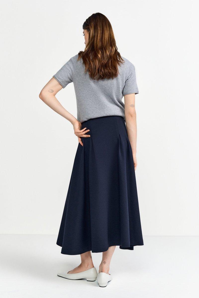 Jerseyrock mit Kellerfalten-Rich & Royal