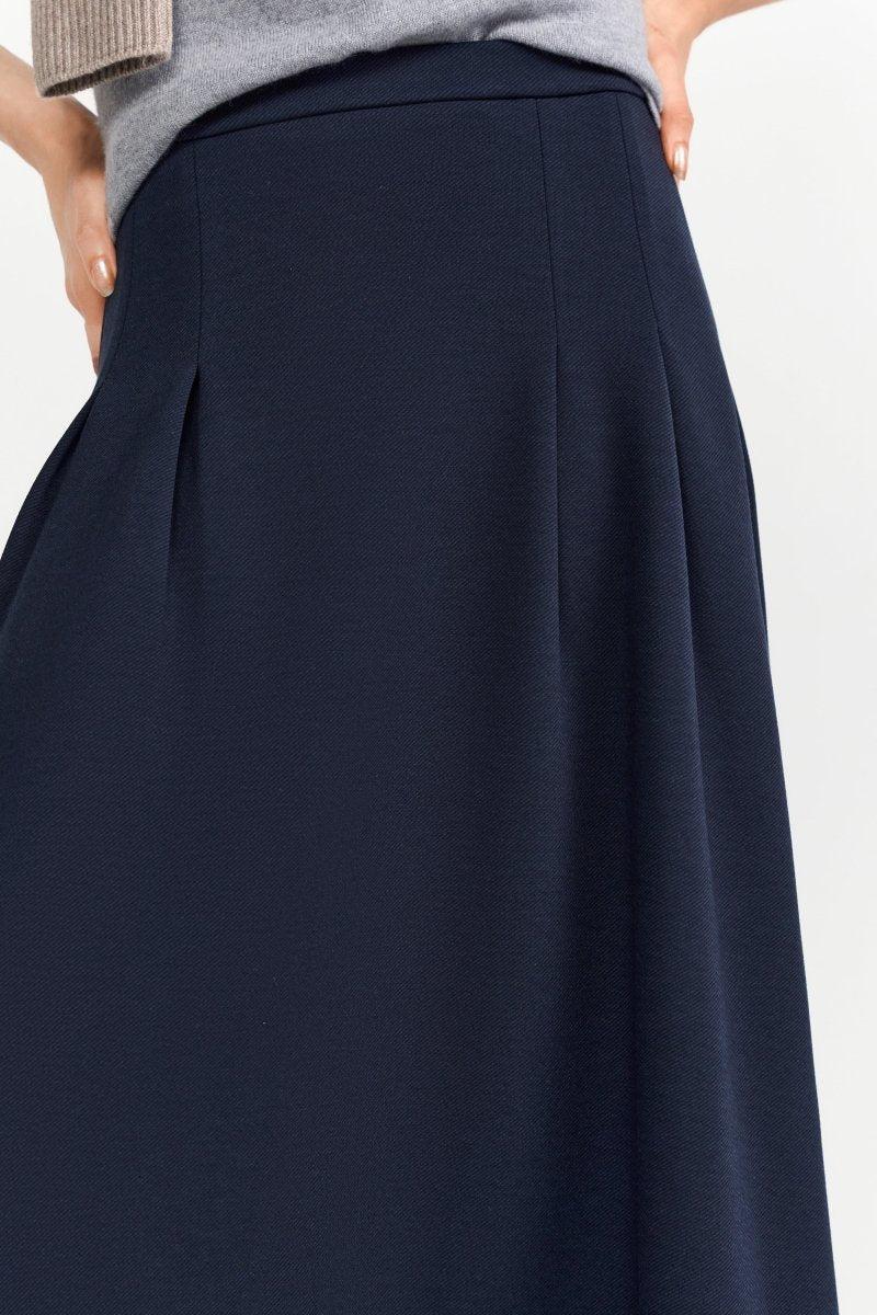 Jerseyrock mit Kellerfalten-Rich & Royal