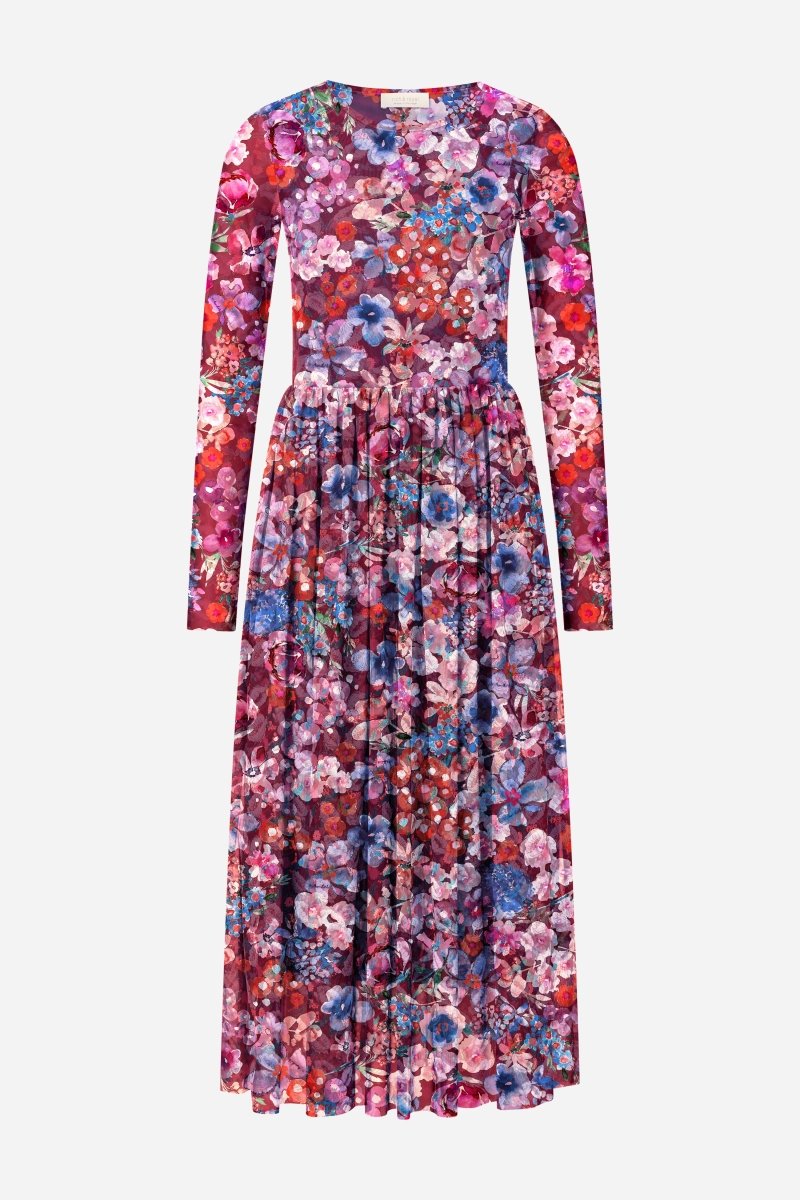 Maxikleid mit Blumenprint-Rich & Royal