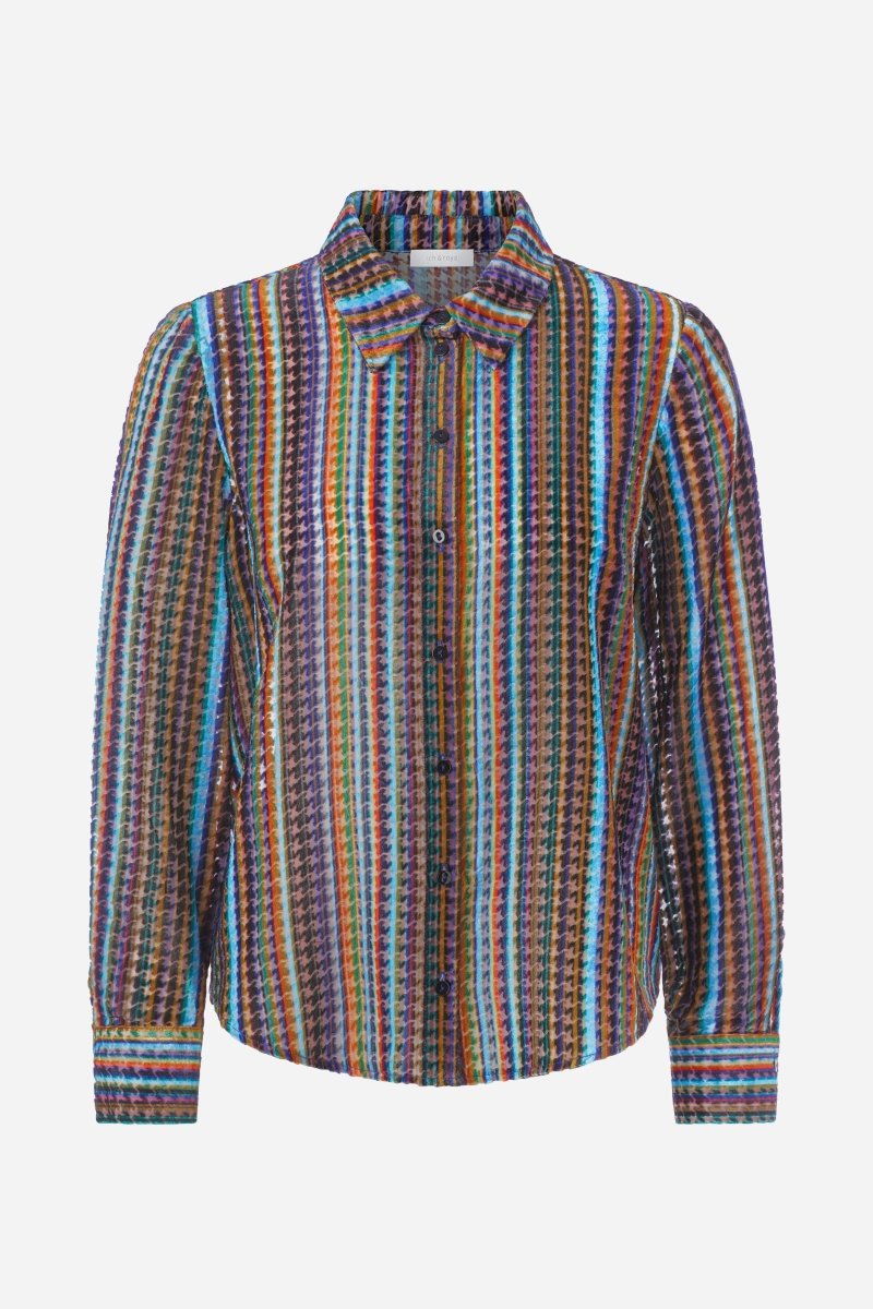 Colourful Blouse - Look-Rich & Royal