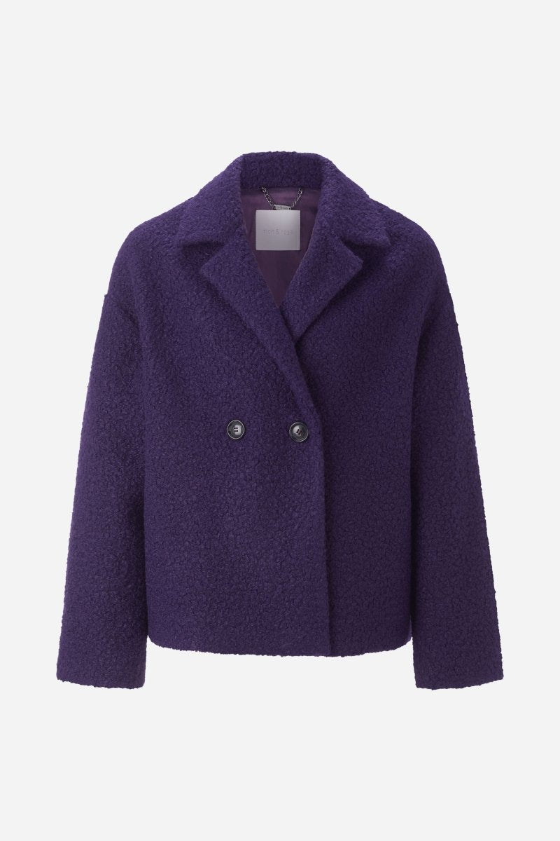 Oversized Jacke mit Revers-Rich & Royal