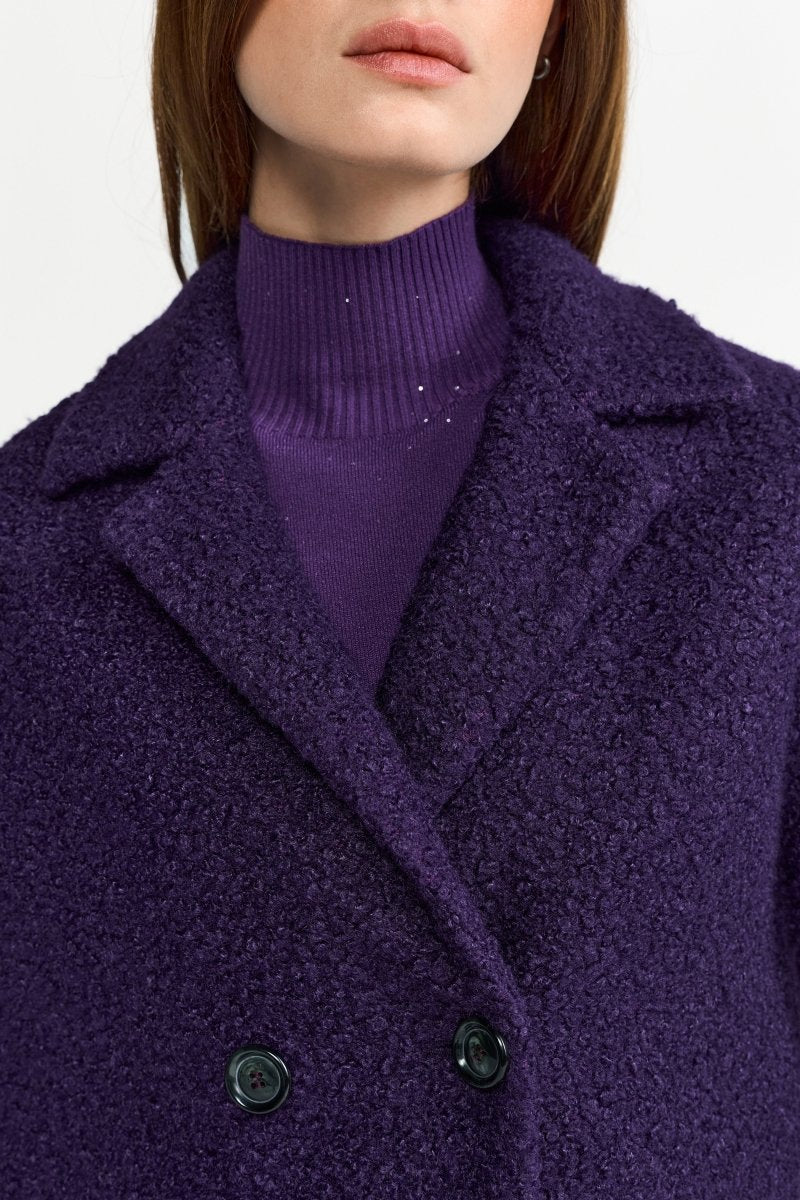 Oversized Jacke mit Revers-Rich & Royal