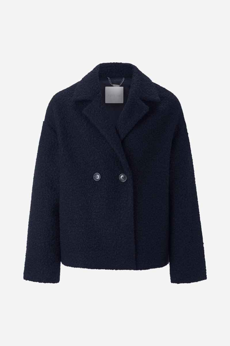 Oversized Jacke mit Revers-Rich & Royal