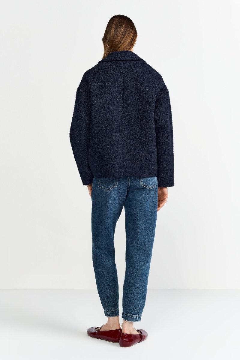 Oversized Jacke mit Revers-Rich & Royal