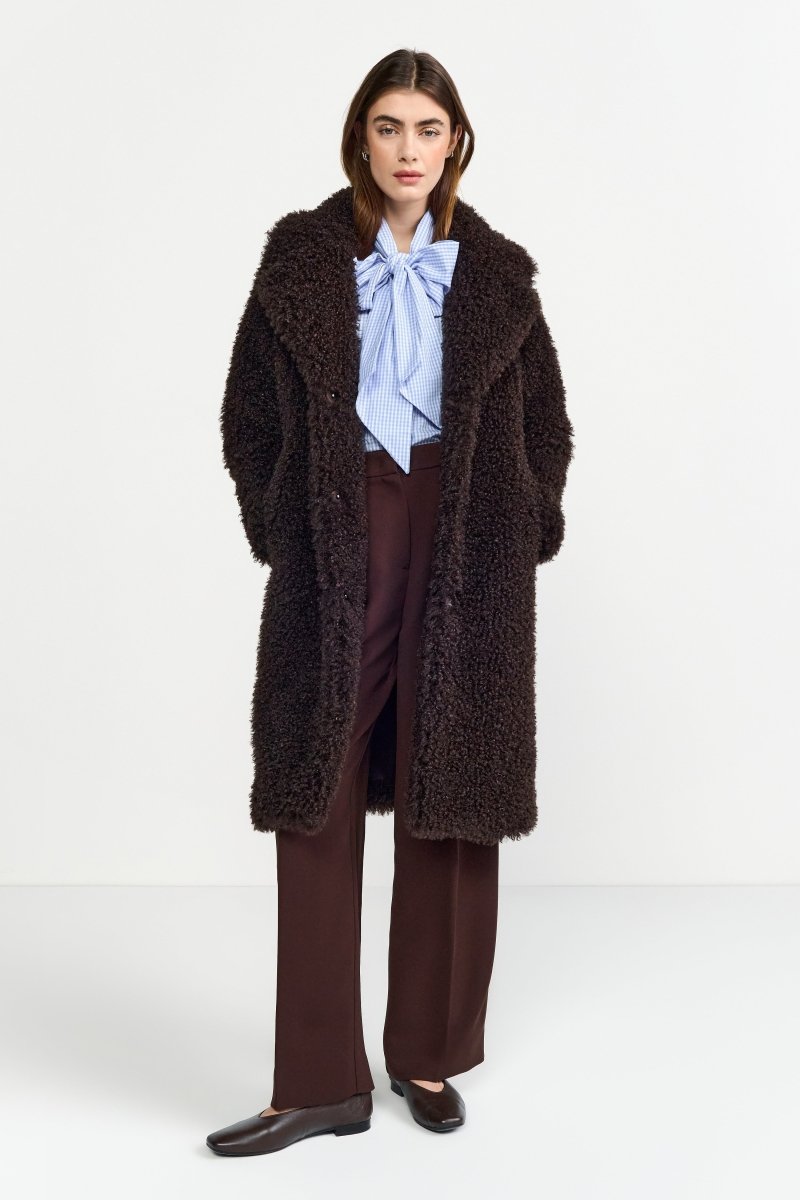 Oversize Teddy-Mantel-Rich & Royal