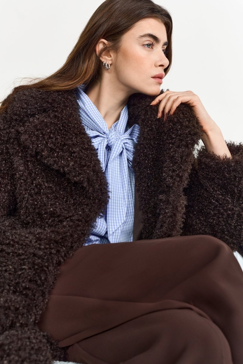 Oversize Teddy-Mantel-Rich & Royal