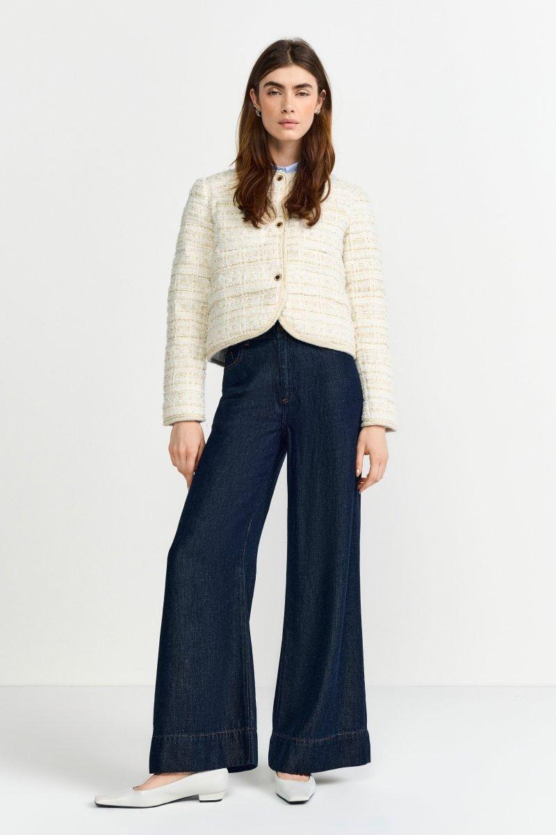 Bouclé-Jacke-Rich & Royal