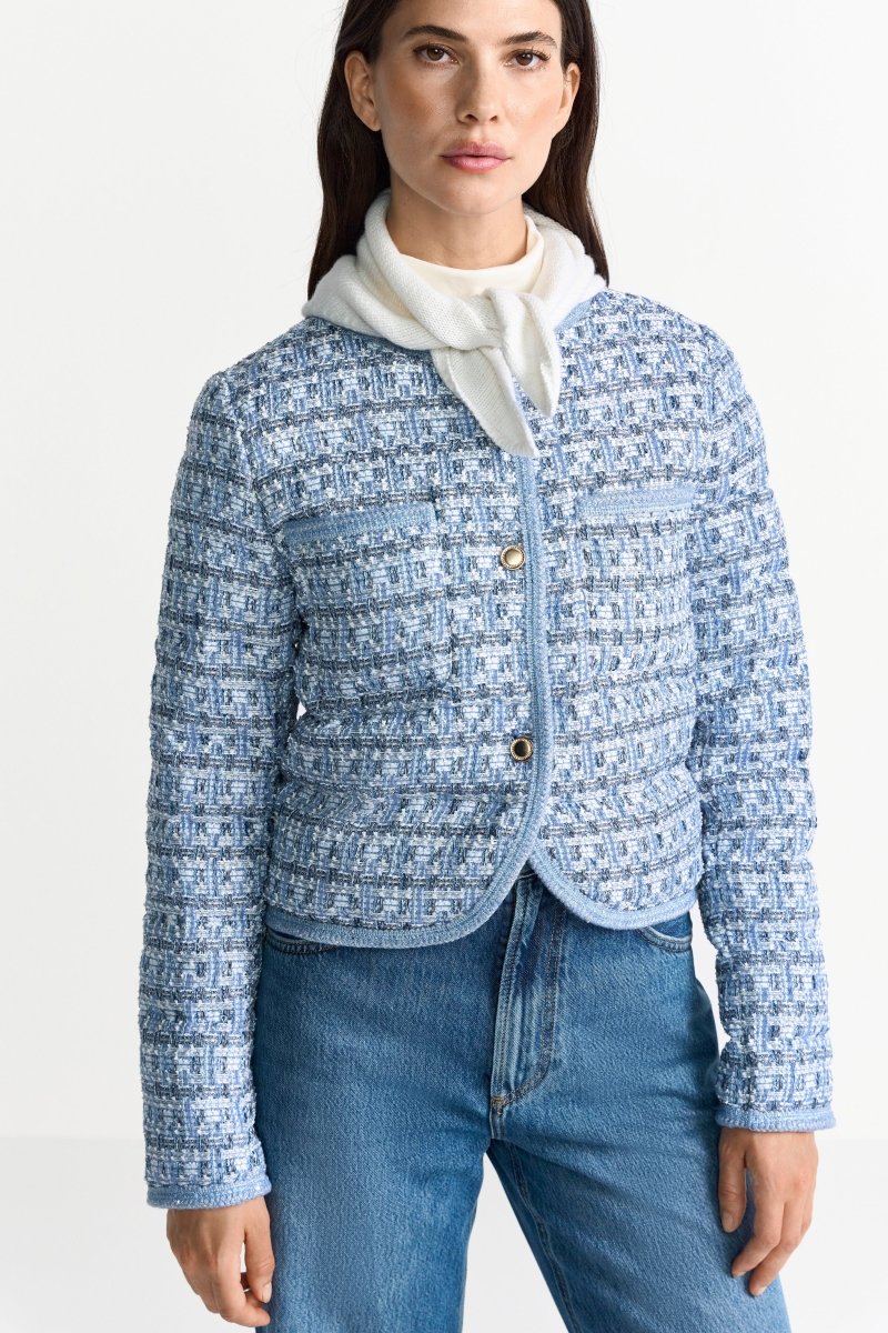 Bouclé-Jacke-Rich & Royal