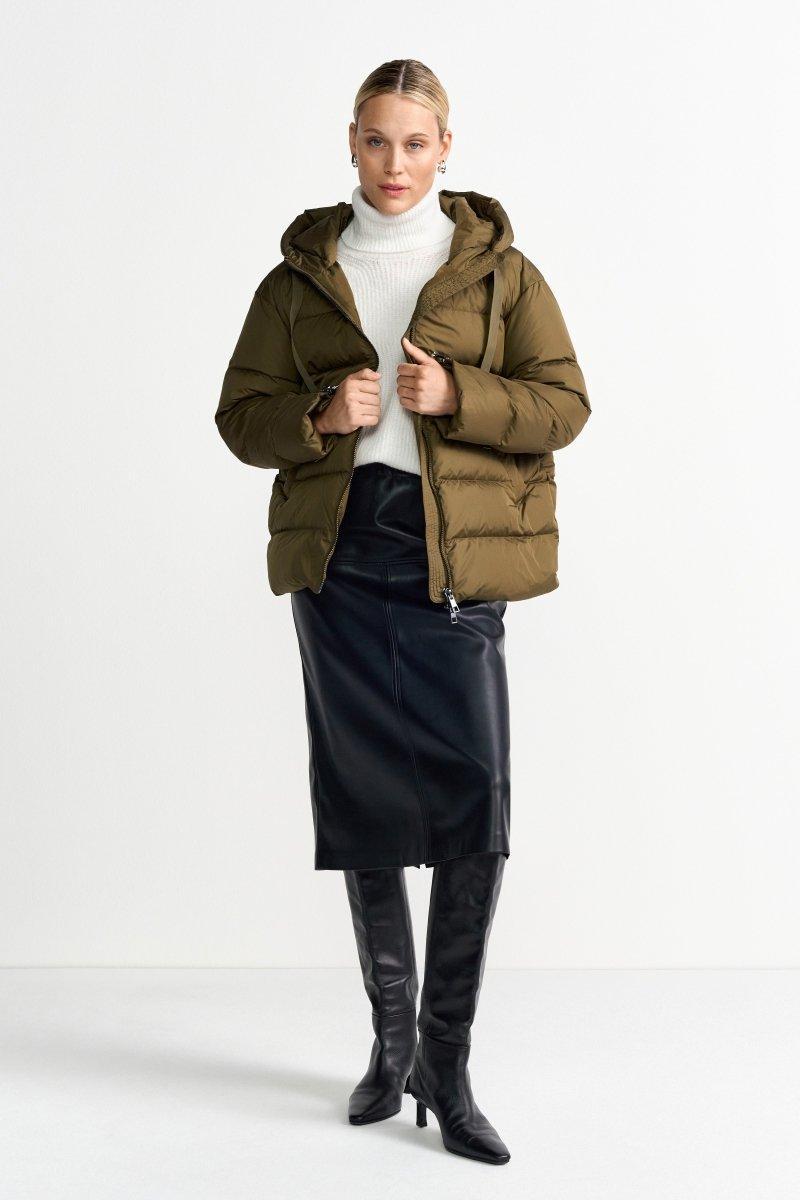 Daunenjacke mit Kapuze-Rich & Royal