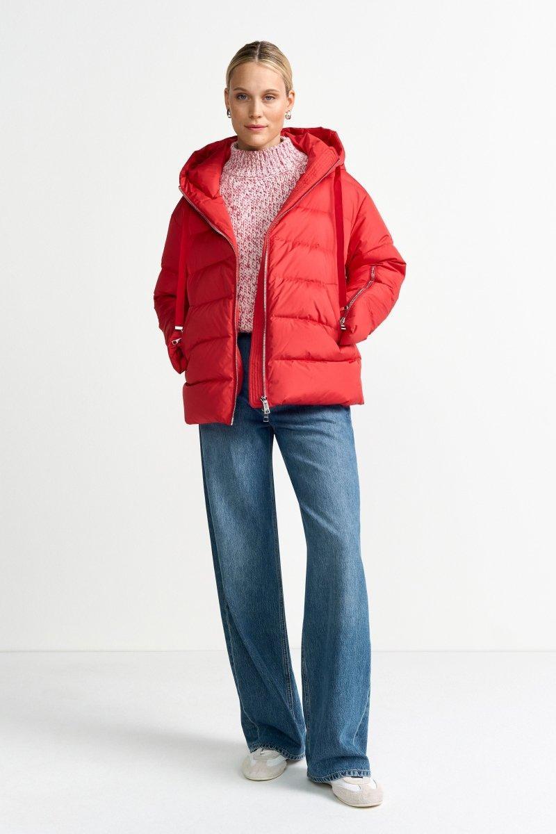 Daunenjacke mit Kapuze-Rich & Royal