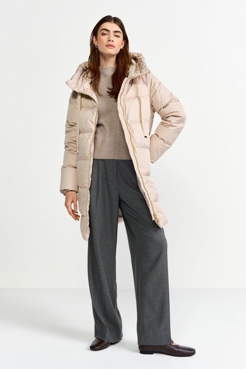 Daunenmantel mit Kapuze-Rich & Royal