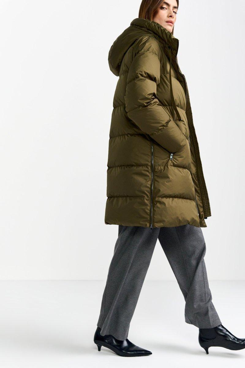 Daunenmantel mit Kapuze-Rich & Royal