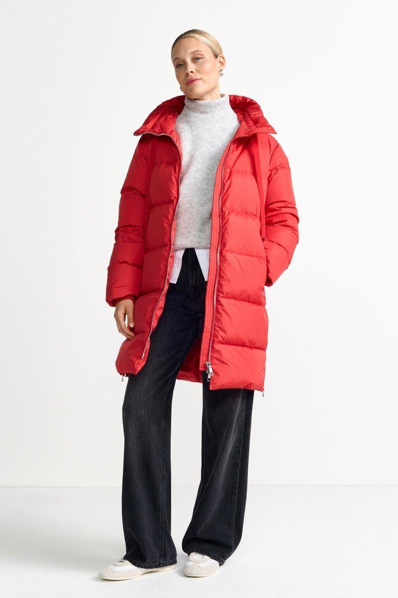 Daunenmantel mit Kapuze-Rich & Royal