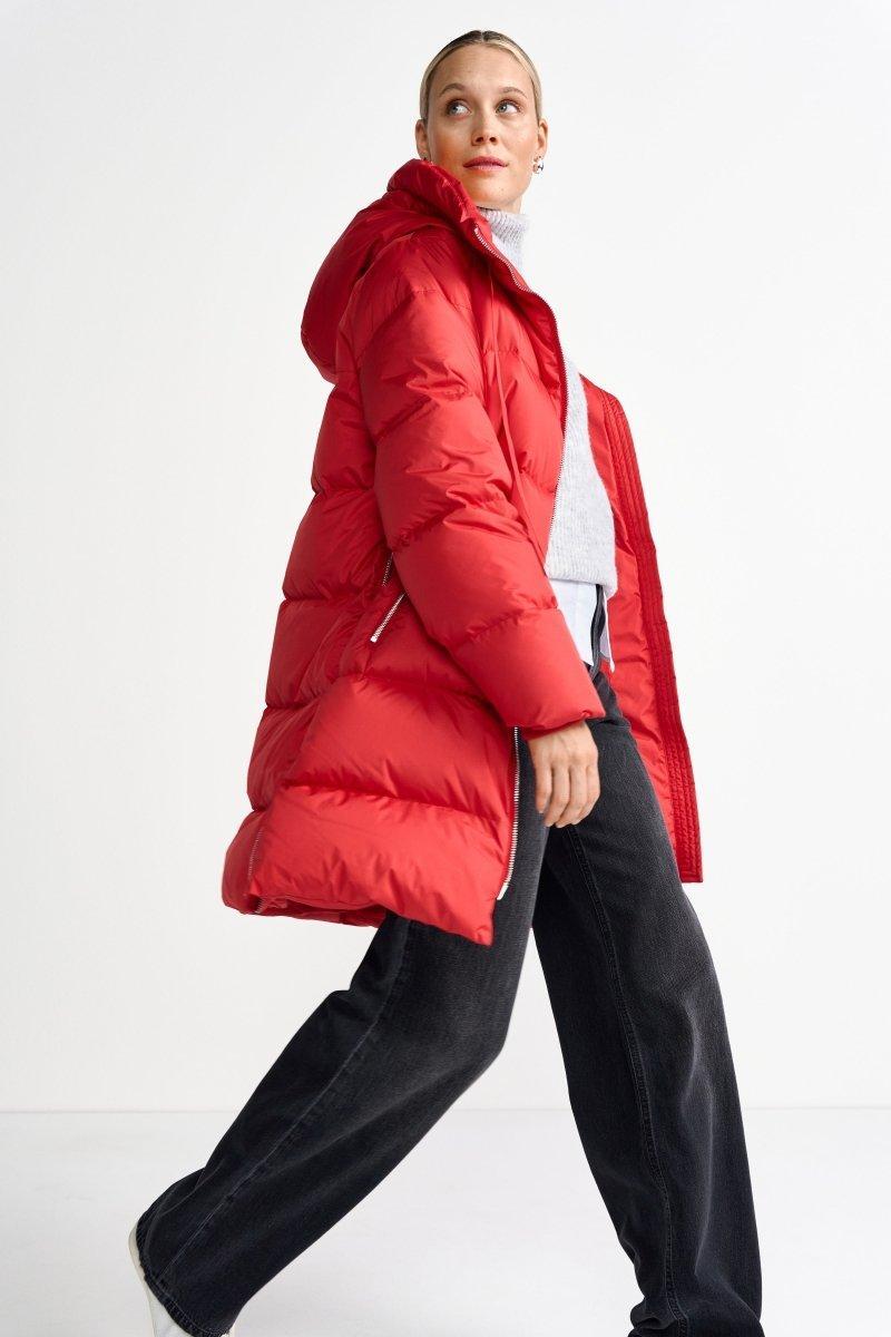 Daunenmantel mit Kapuze-Rich & Royal