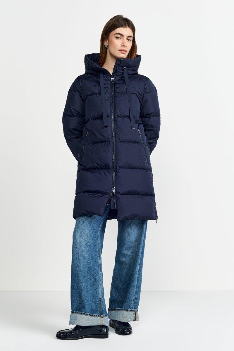 Daunenmantel mit Kapuze-Rich & Royal