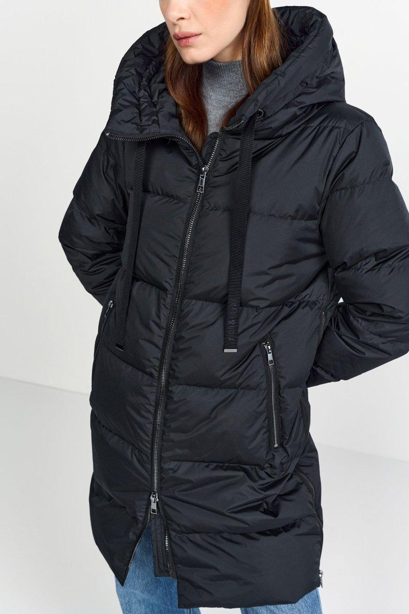 Daunenmantel mit Kapuze-Rich & Royal