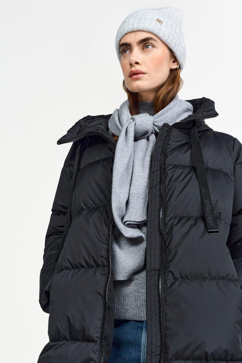 Daunenmantel mit Kapuze-Rich & Royal