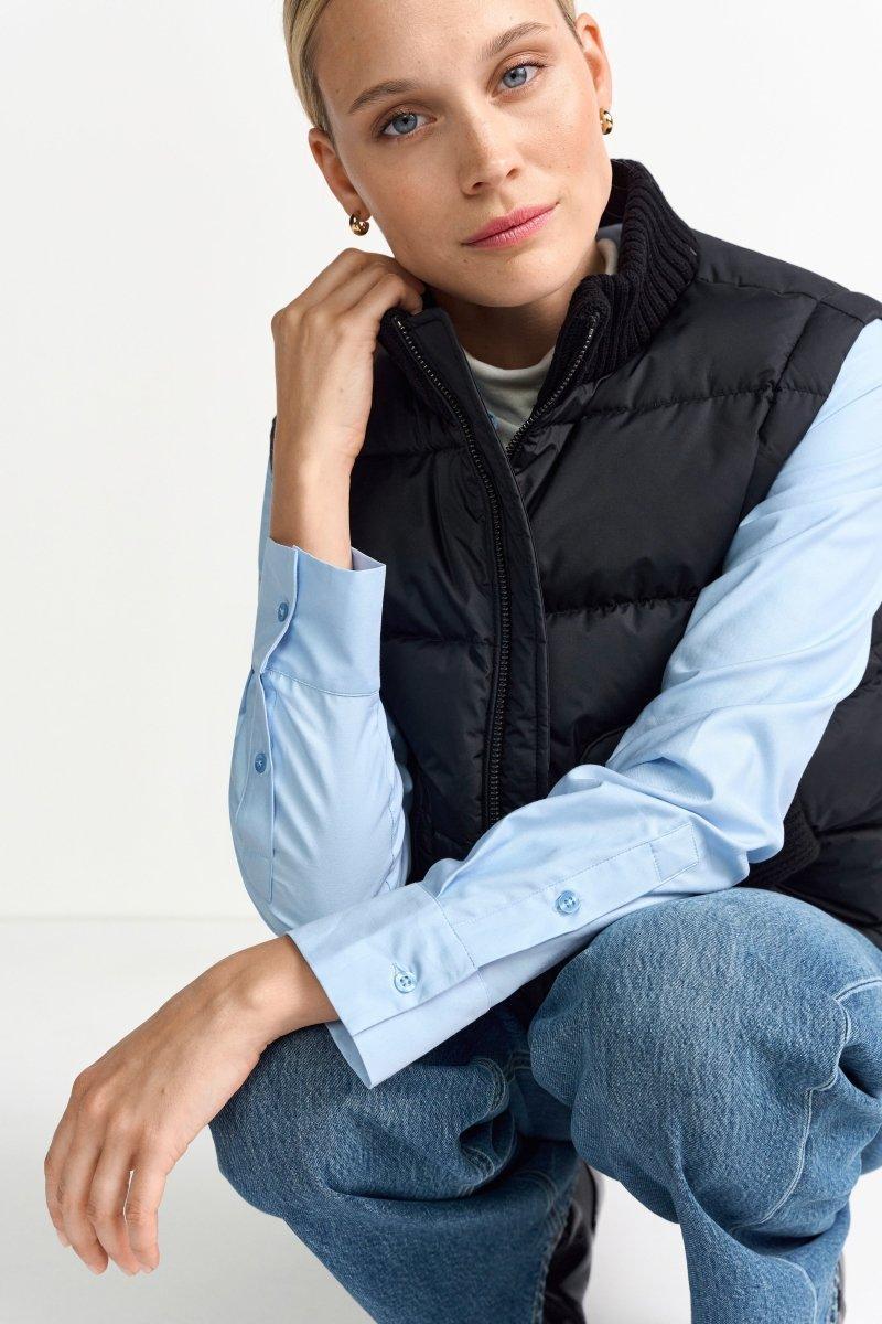 Daunenweste mit Stehkragen-Rich & Royal