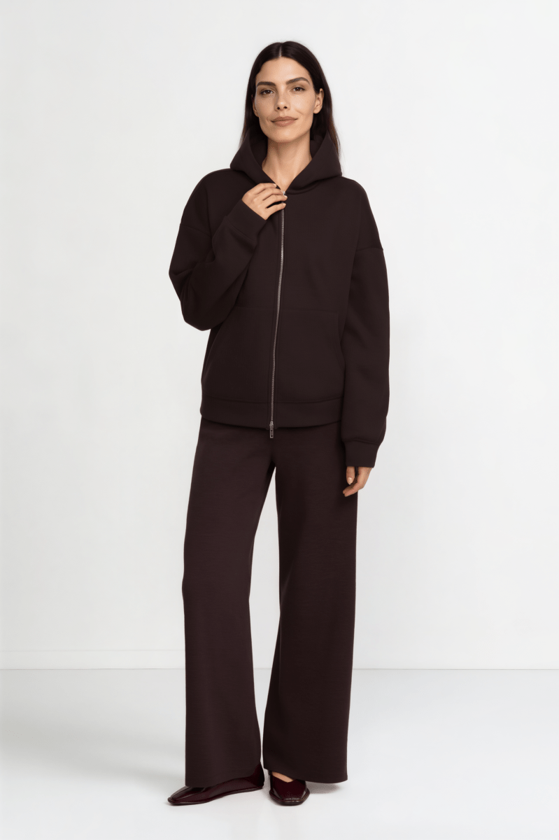 Sweatjacke mit Tunnelzug-Rich & Royal