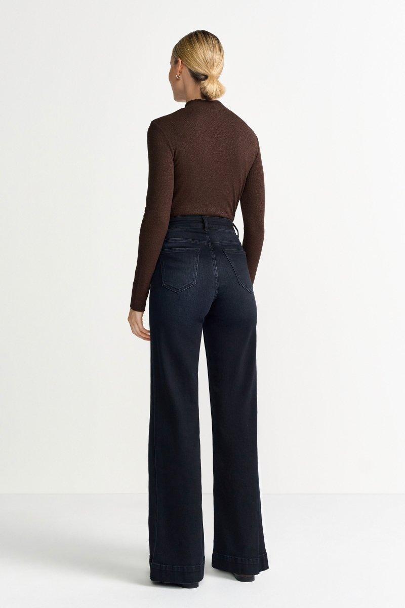 Longsleeve mit Stehkragen-Rich & Royal