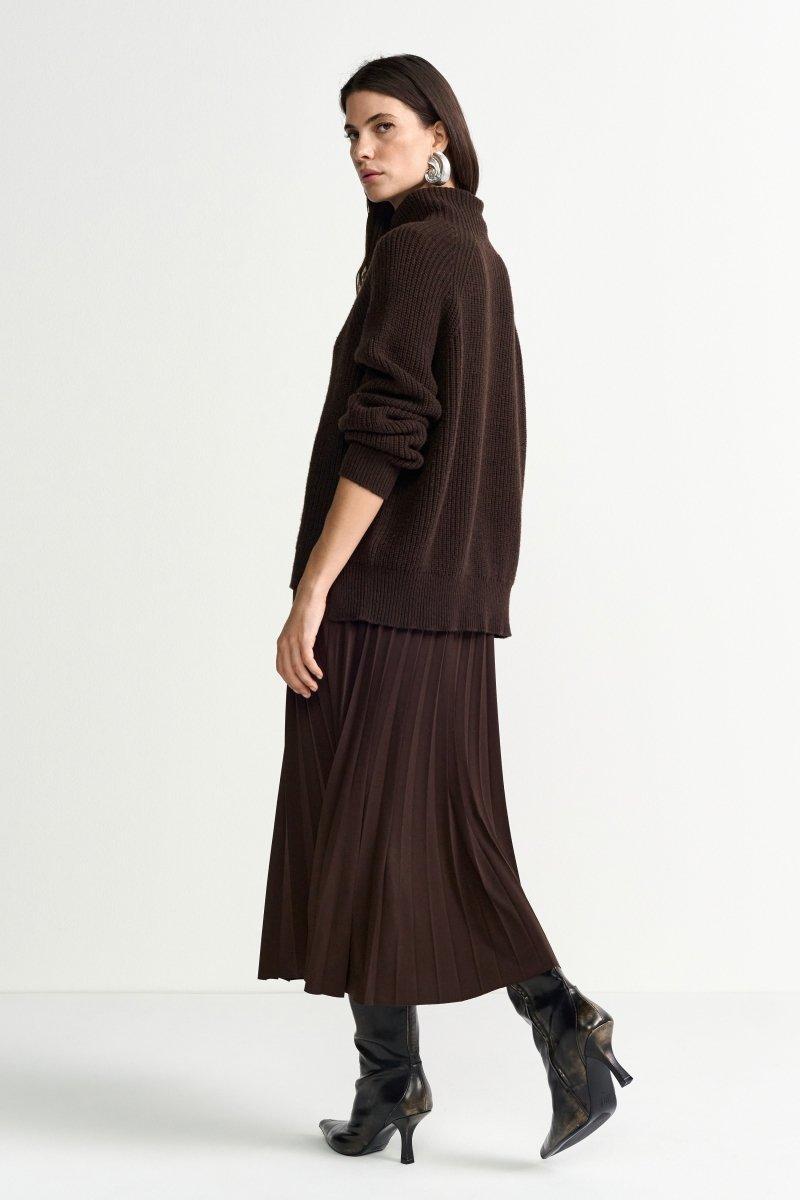 Plisséerock mit elastischem Bund-Rich & Royal