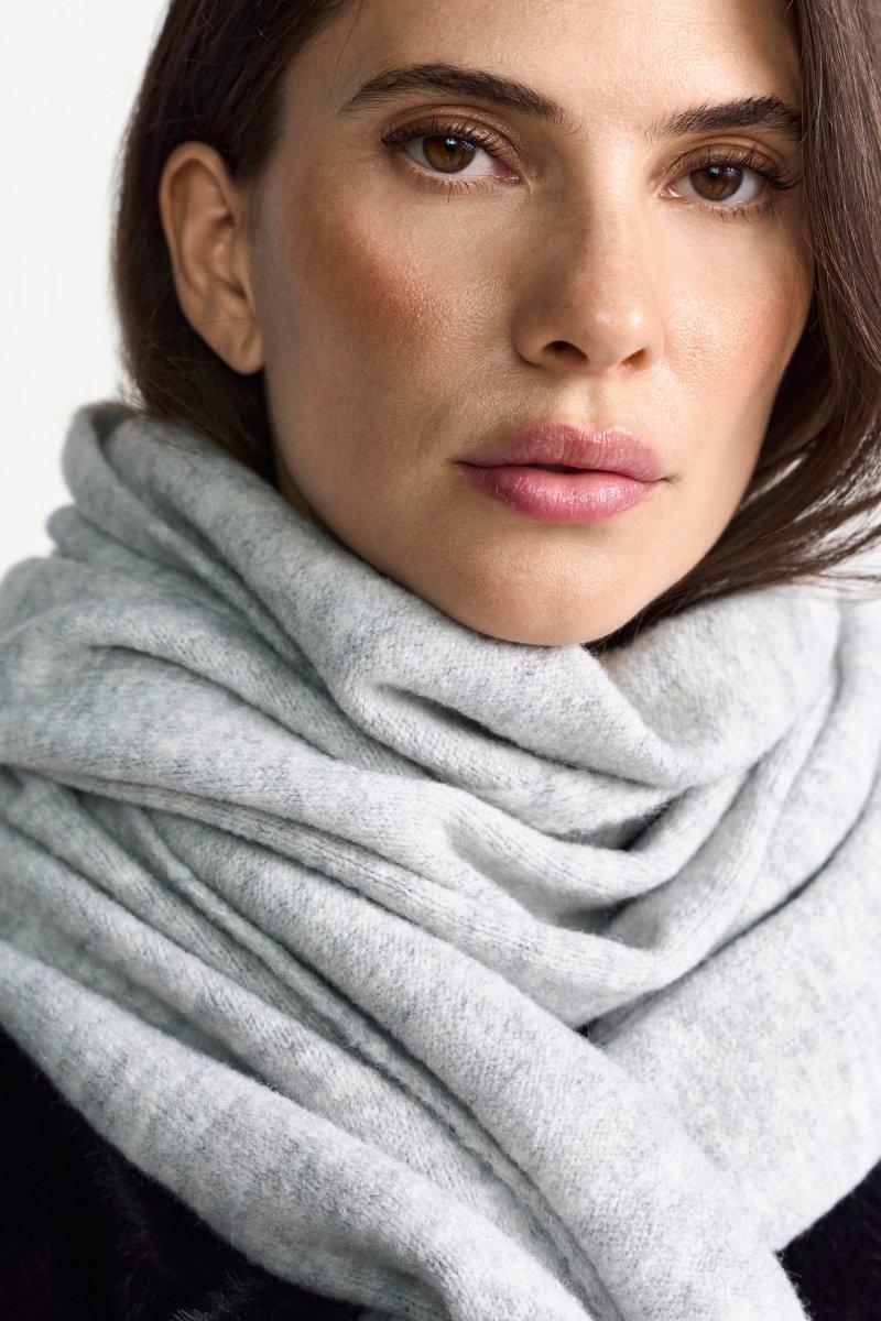 Wollschal mit Fransen-Rich & Royal