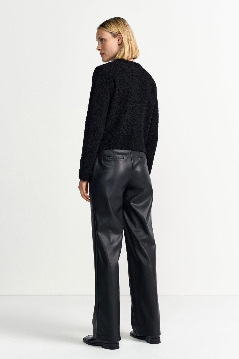 Kurze Strickjacke mit Knöpfen-Rich & Royal