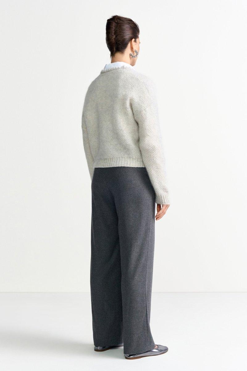 Wollcardigan mit Perlmuttknöpfen-Rich & Royal