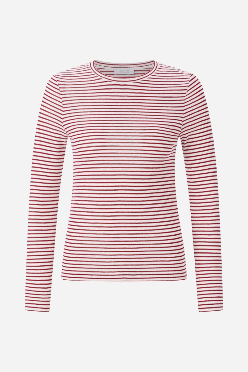 Gestreiftes Langarmshirt-Rich & Royal