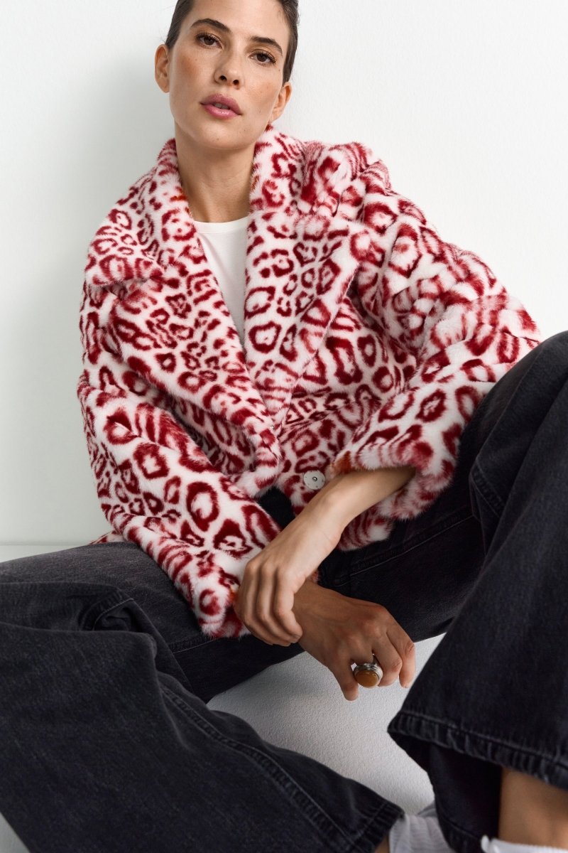 Jacke im Leopardenmuster-Rich & Royal