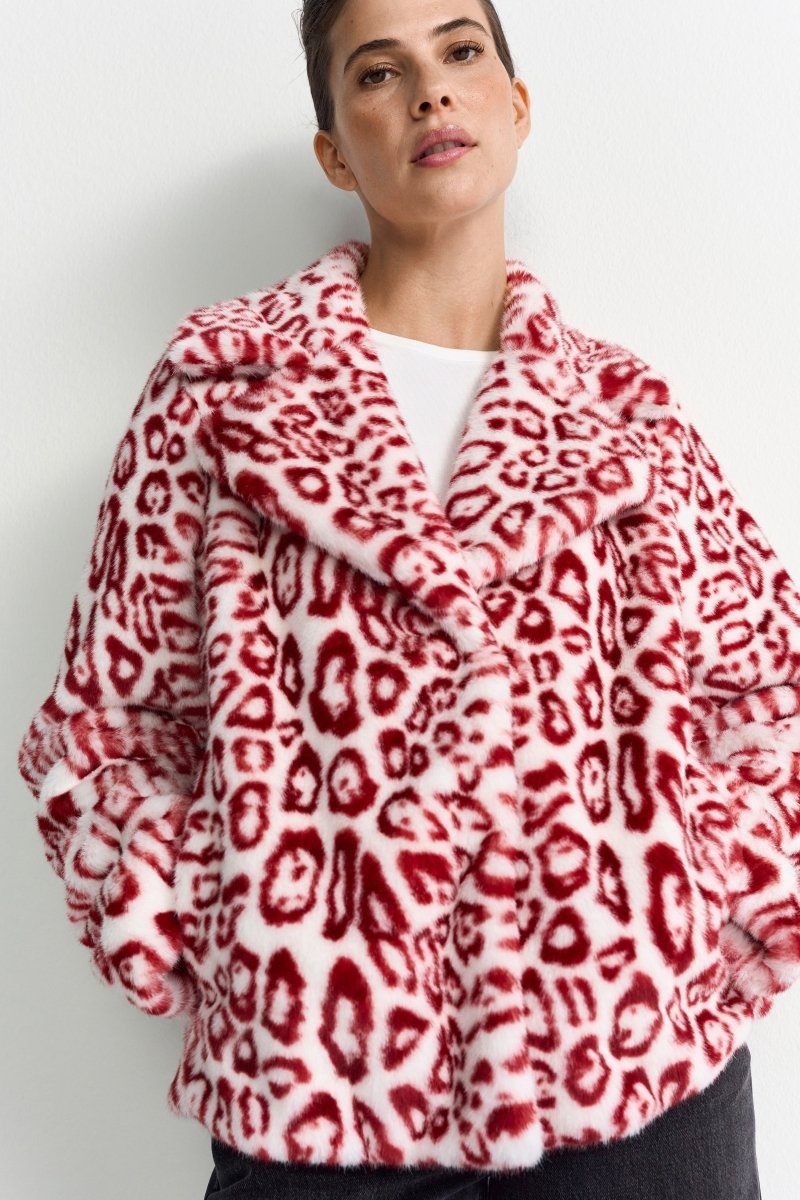 Jacke im Leopardenmuster-Rich & Royal