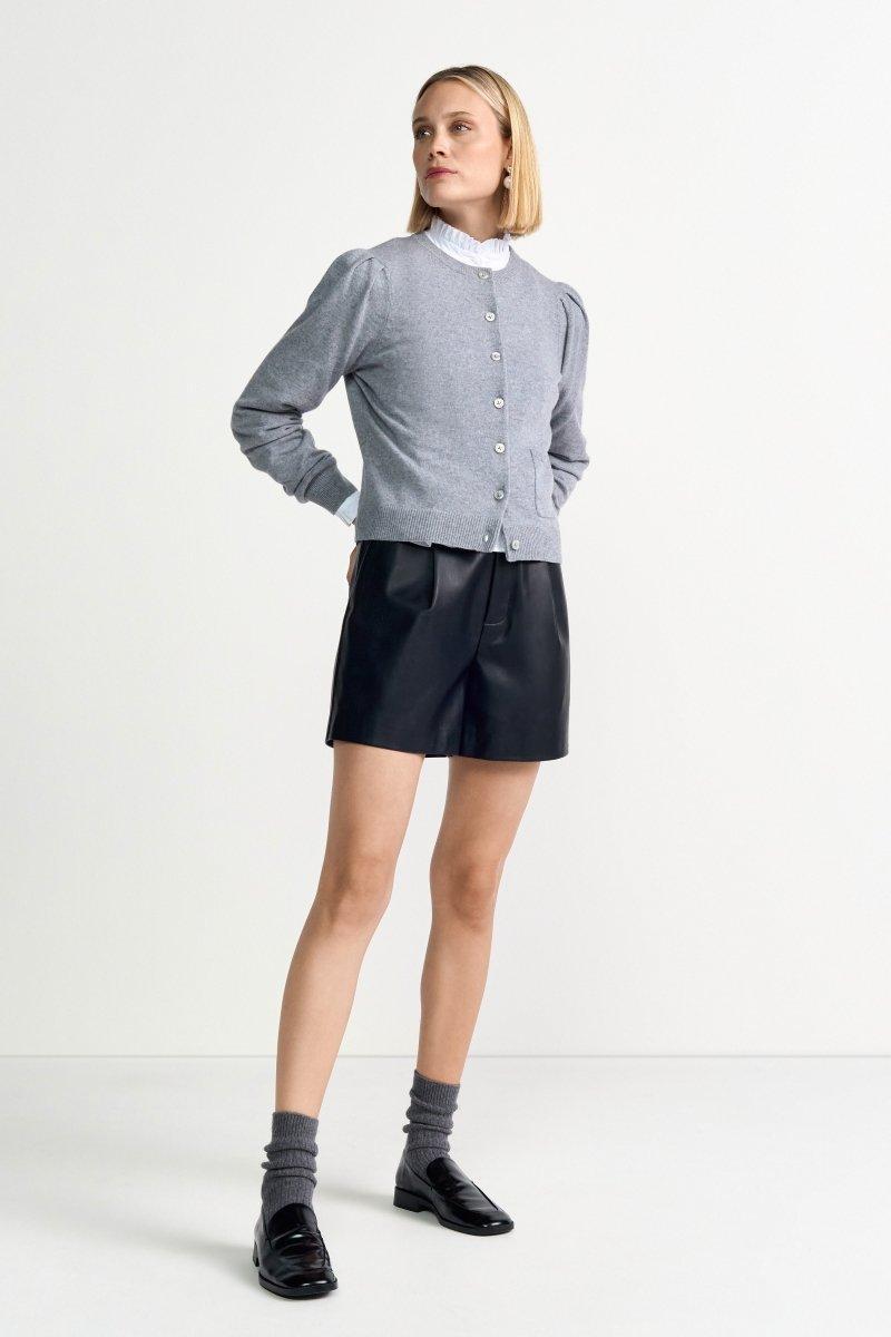 fake leather shorts - Look-Rich & Royal