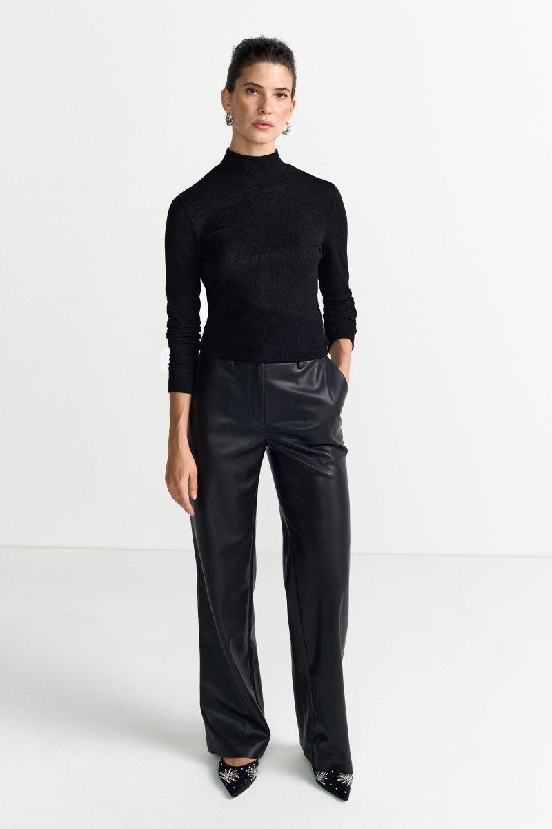 Feinstrickpullover mit Stehkragen-Rich & Royal