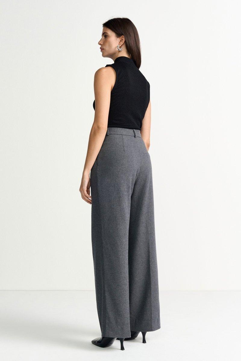 Rib-Top mit Glitzereffekt-Rich & Royal