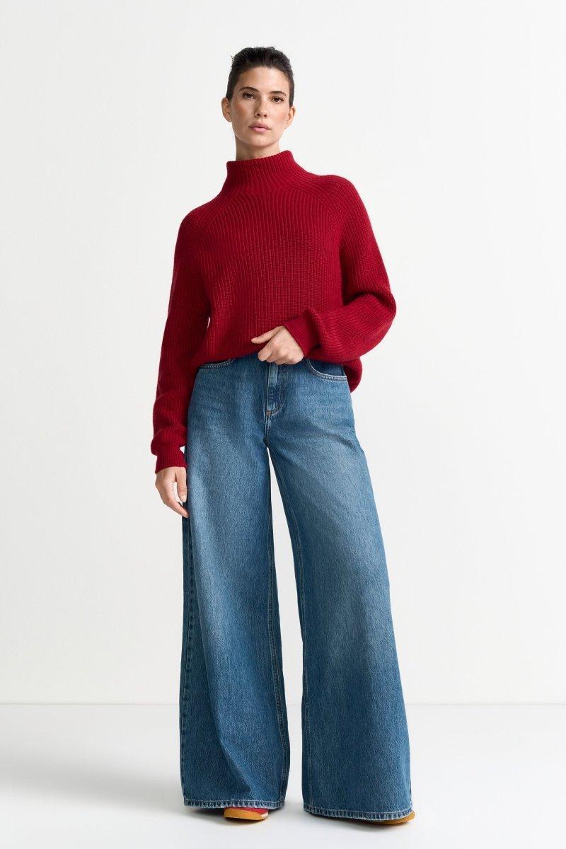 Strickpullover mit Rollkragen-Rich & Royal