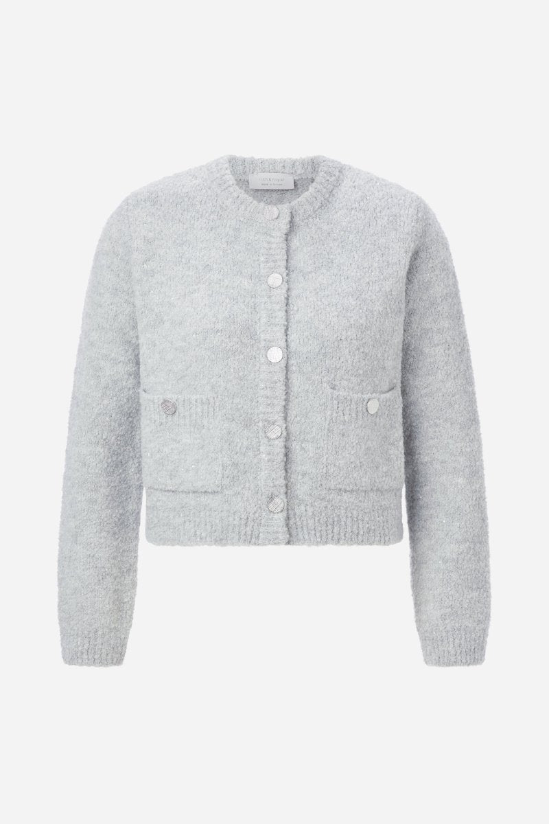 Cardigan aus Woll-Mix-Rich & Royal