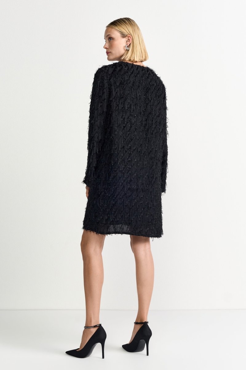 Festliches Kleid mit V-Ausschnitt-Rich & Royal