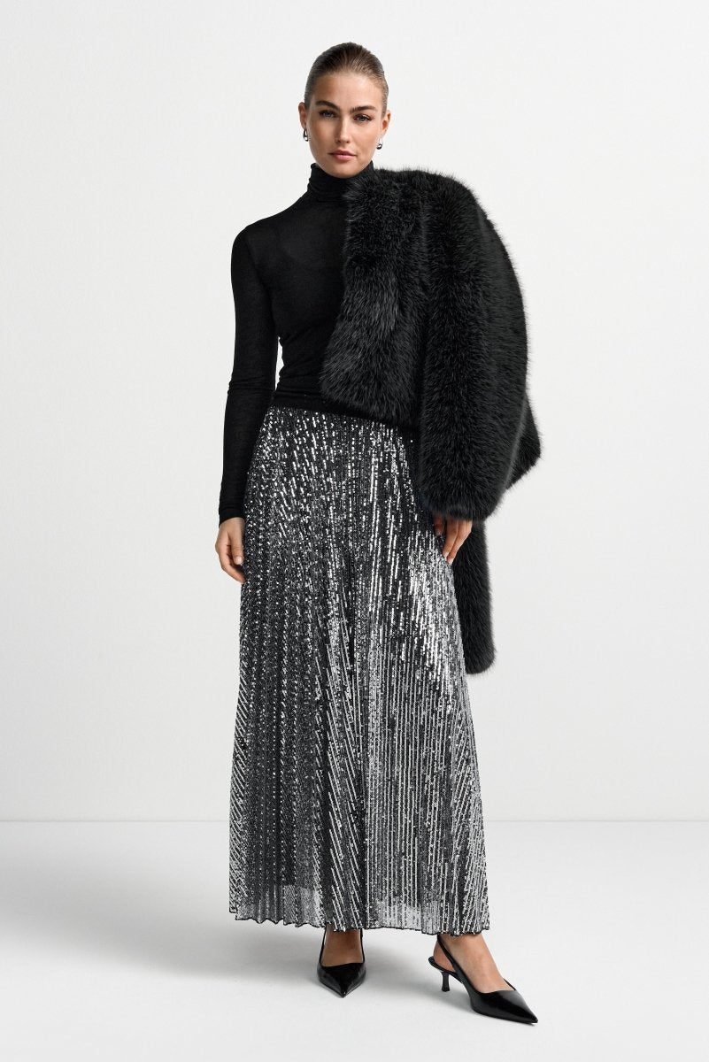 Sequin Skirt - Look-Rich & Royal