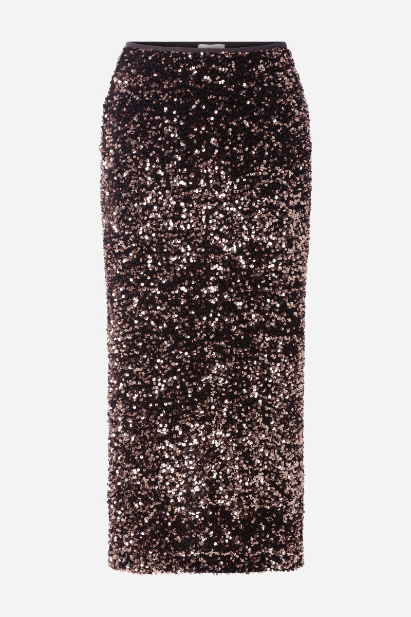Pailletten-Midirock-Rich & Royal