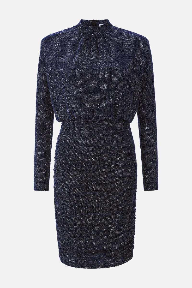 Etuikleid mit Stehkragen-Rich & Royal