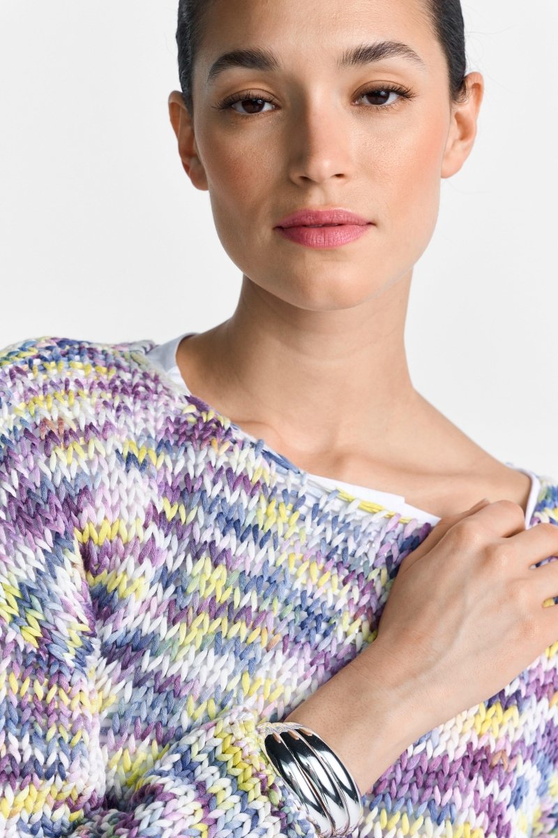 Mouliné-Pullover-Rich & Royal