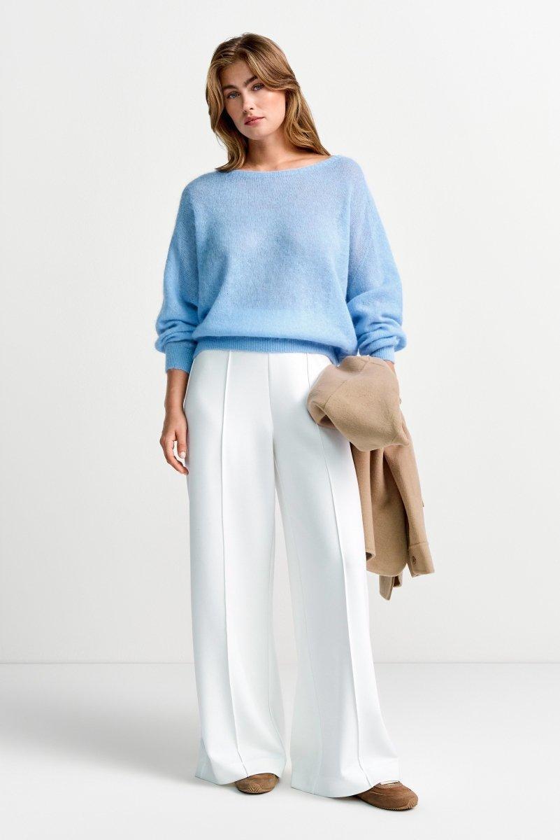 U-Boot-Pullover mit überschnittener Schulter-Rich & Royal