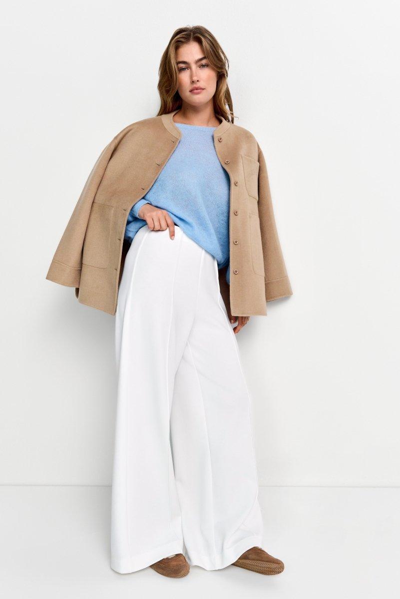 U-Boot-Pullover mit überschnittener Schulter-Rich & Royal