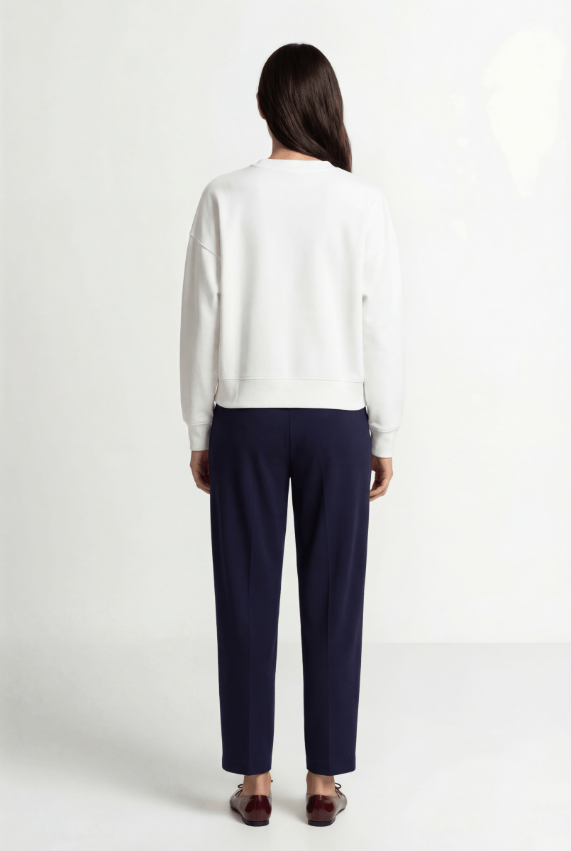 Bundfaltenhose im Barrel-Fit-Rich & Royal