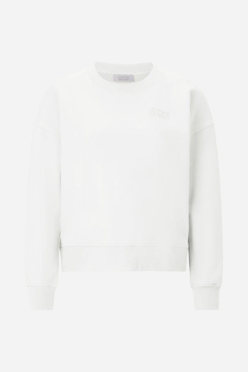 Sweatshirt mit Stickerei-Rich & Royal