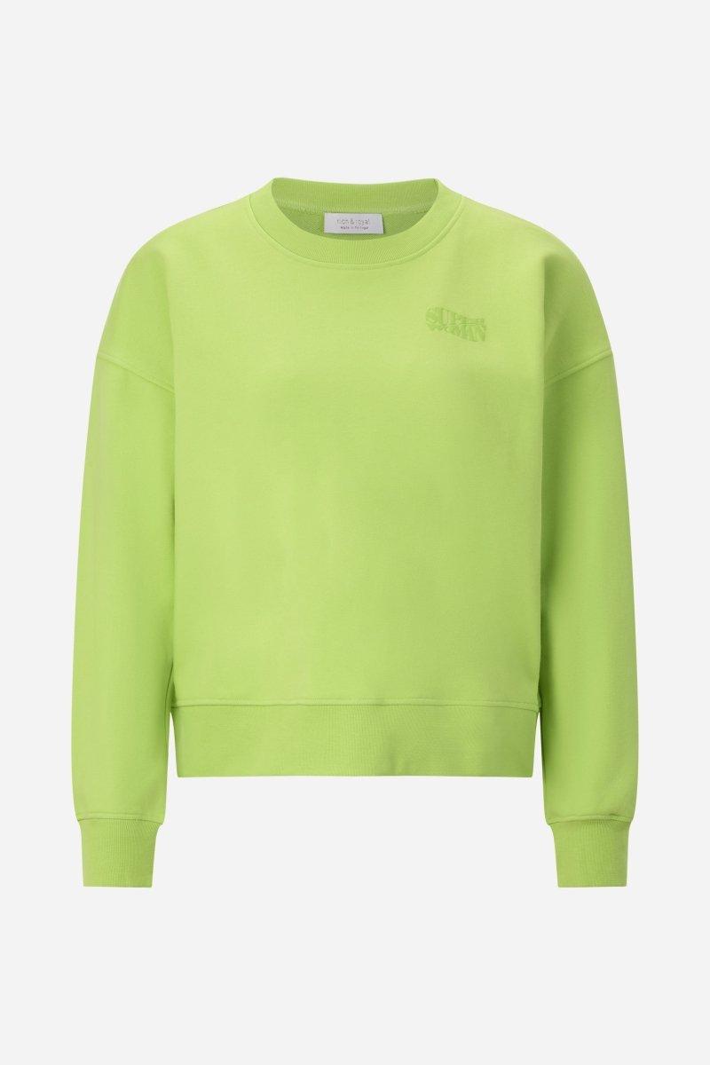 Sweatshirt mit Stickerei-Rich & Royal