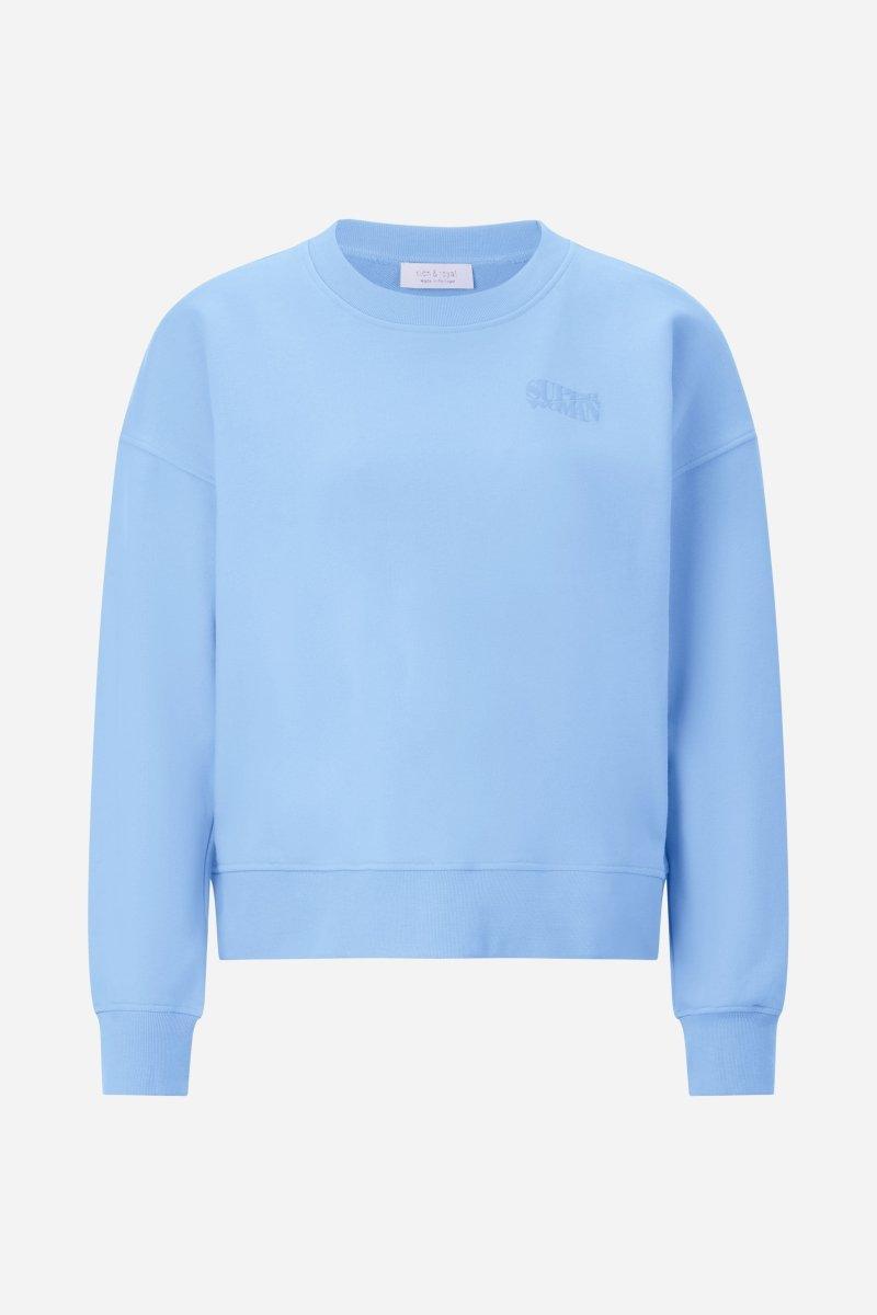 Sweatshirt mit Stickerei-Rich & Royal