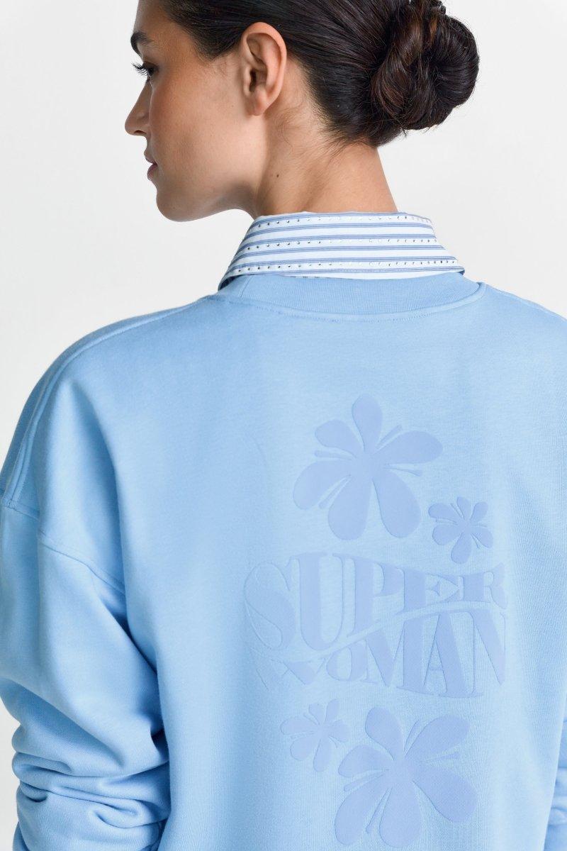 Sweatshirt mit Stickerei-Rich & Royal