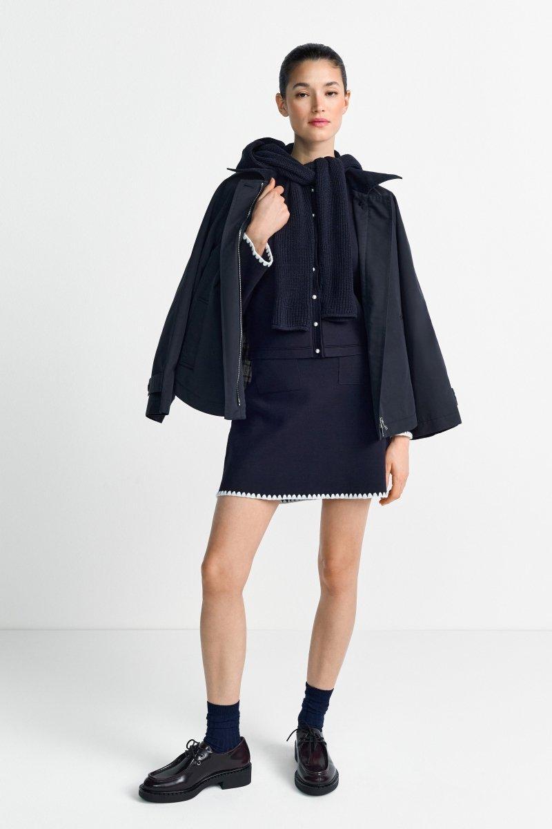 Minirock mit Muschelsaum-Rich & Royal